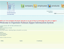 Tablet Screenshot of fajarindofalimanzipper.com